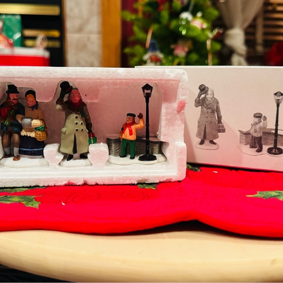 Dept 56 Heritage Village A Christmas Carol Morning 55883 Set of 3 Original Box - Picture 9 of 10